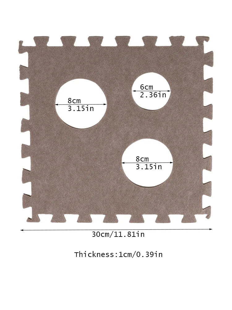 Cat Dog Toy Felt Pom Splicing Cat Tunnel Deformable Kitten Nest Collapsible Tube House Interactive Pet Toy Cat Dog Accessories