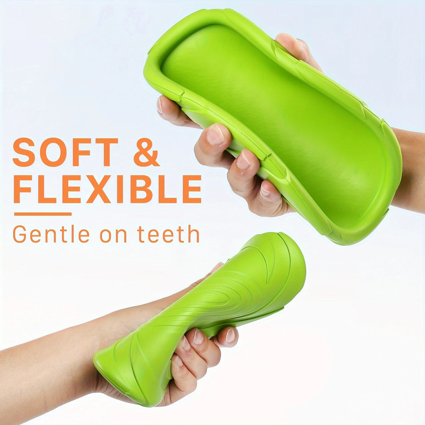 2-Pack Dog Frisbees, 7-Inch Dog Toys, Natural Rubber Floating Discs, Ideal for Outdoor Pools and Beaches