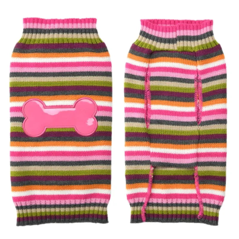 Winter Cartoon Dog Clothes Fashion Dog Knitted Sweater Christmas Puppy Turtleneck Cute Soft Cat Sweater Pet Pullovers Supplies