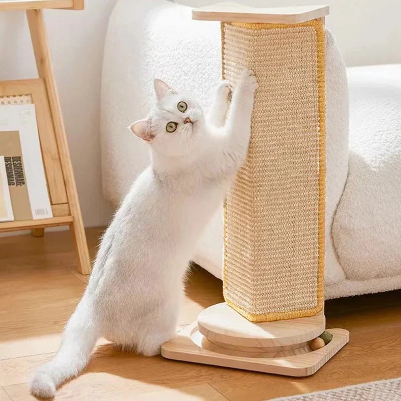 Natural Sisal Cat Scratcher Mat Cat Scratch Mats Horizontal Cat Floor Scratching Pad Rug Protect Couch and Carpets good 2026