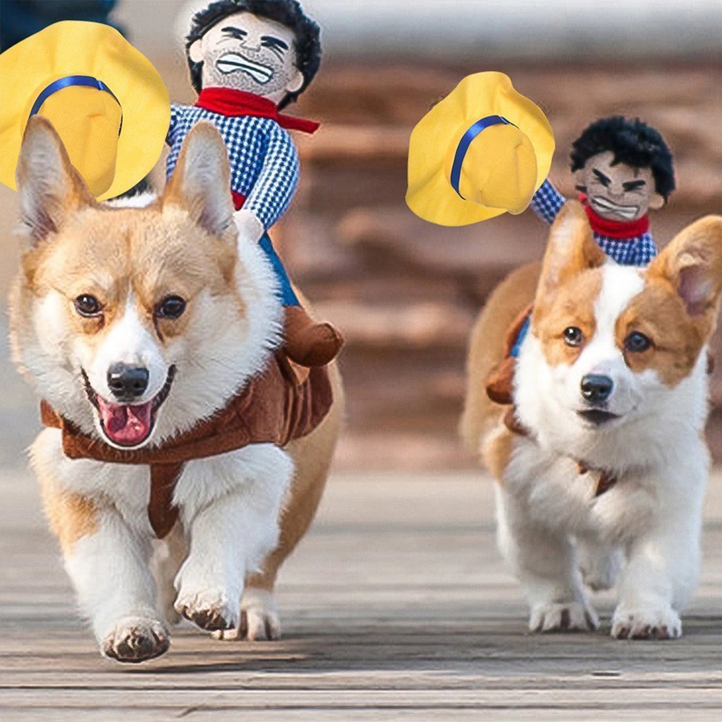 Dog Cowboy Outfit Ventilate Dog Cowboy Costume With Loop Fasteners Dog Halloween Costumes For Pugs Maltese Jack Russell Terrier