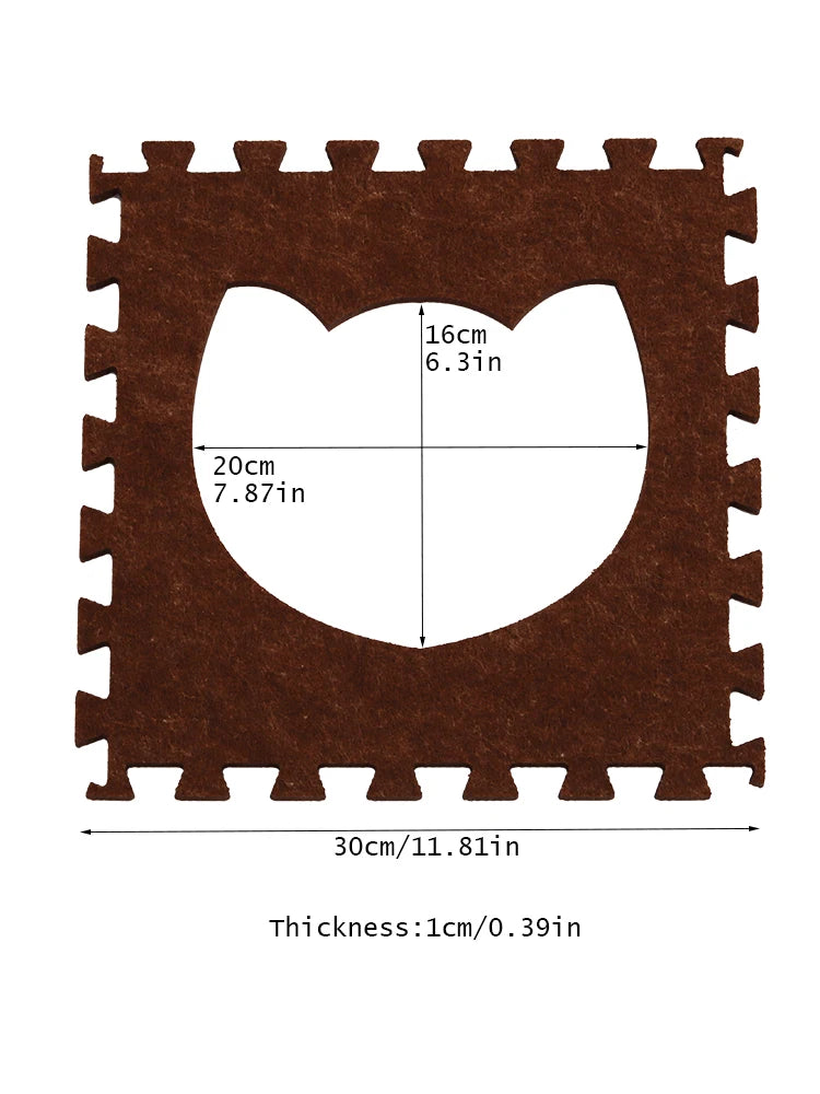 Cat Dog Toy Felt Pom Splicing Cat Tunnel Deformable Kitten Nest Collapsible Tube House Interactive Pet Toy Cat Dog Accessories