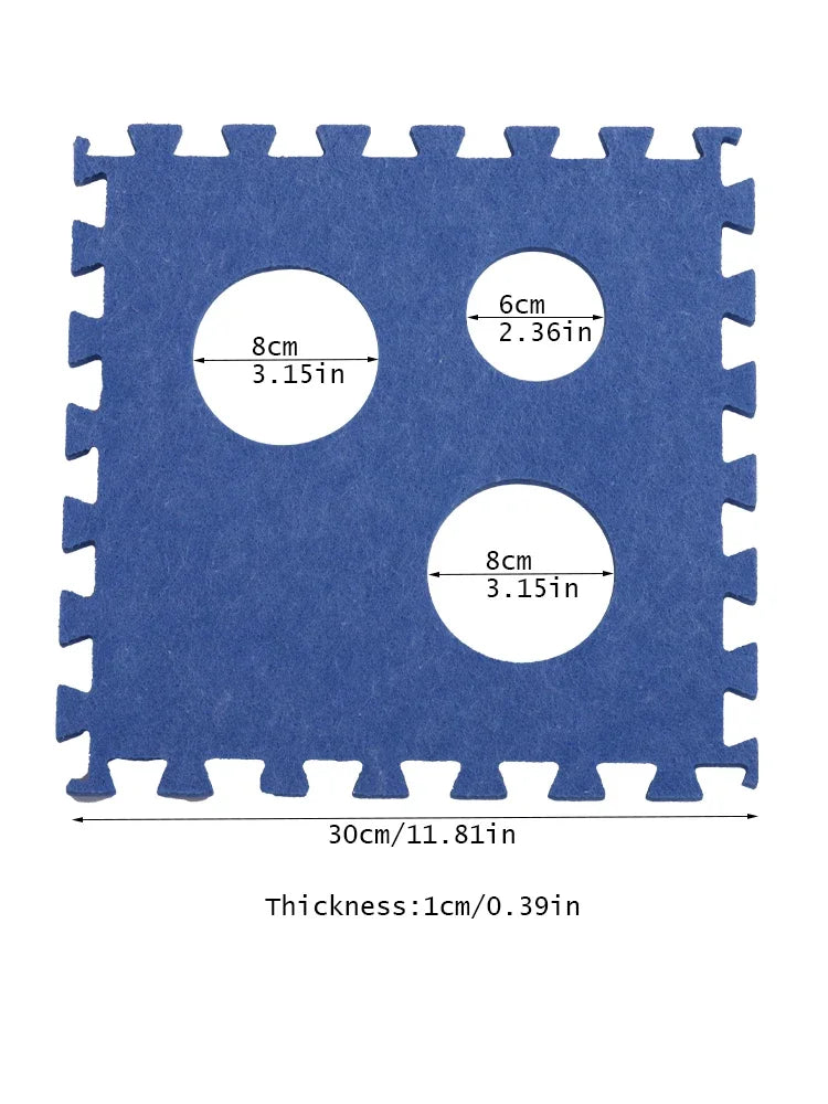 Cat Dog Toy Felt Pom Splicing Cat Tunnel Deformable Kitten Nest Collapsible Tube House Interactive Pet Toy Cat Dog Accessories