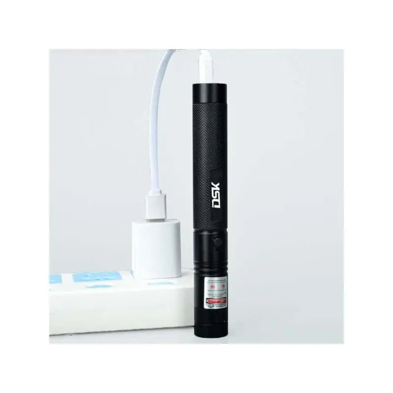 USB Rechargeable Green Laser Pointer 532nm Astronomy Star Beam Pen with USB Cable