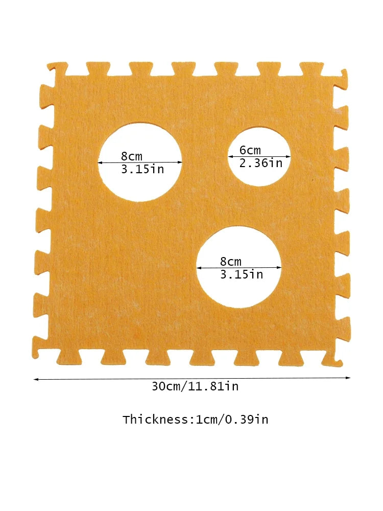 Cat Dog Toy Felt Pom Splicing Cat Tunnel Deformable Kitten Nest Collapsible Tube House Interactive Pet Toy Cat Dog Accessories