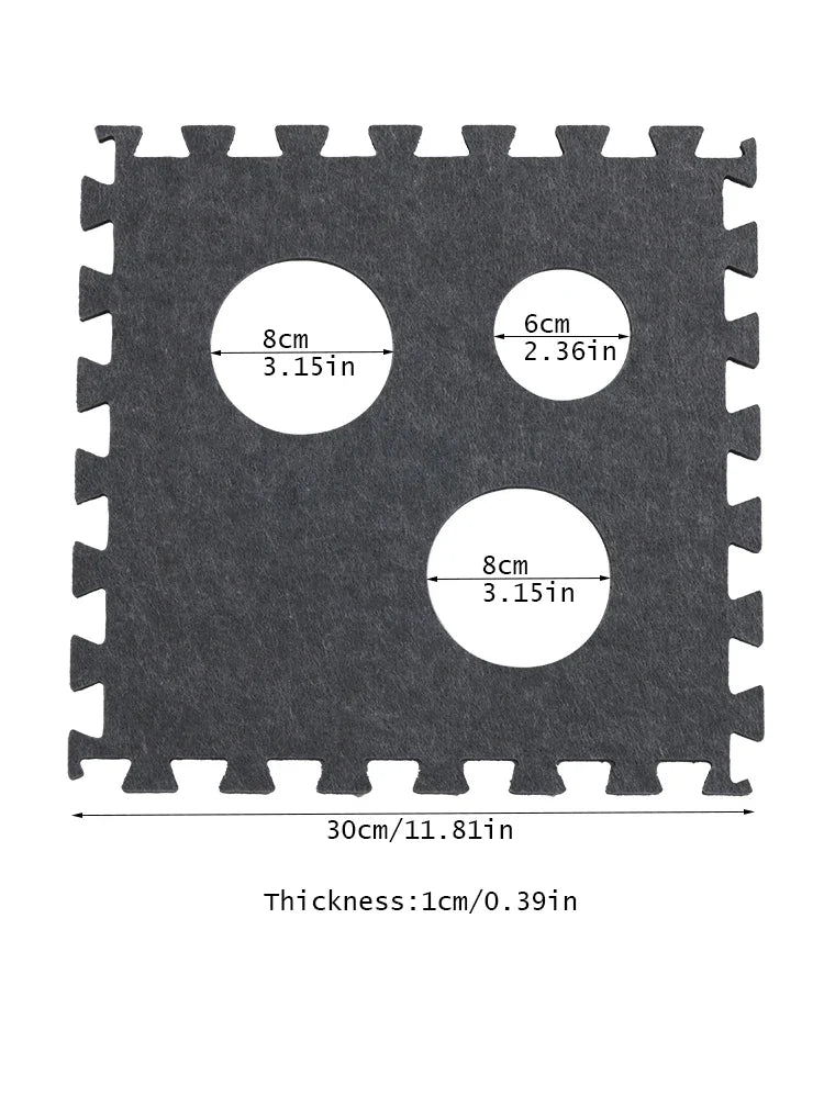 Cat Dog Toy Felt Pom Splicing Cat Tunnel Deformable Kitten Nest Collapsible Tube House Interactive Pet Toy Cat Dog Accessories