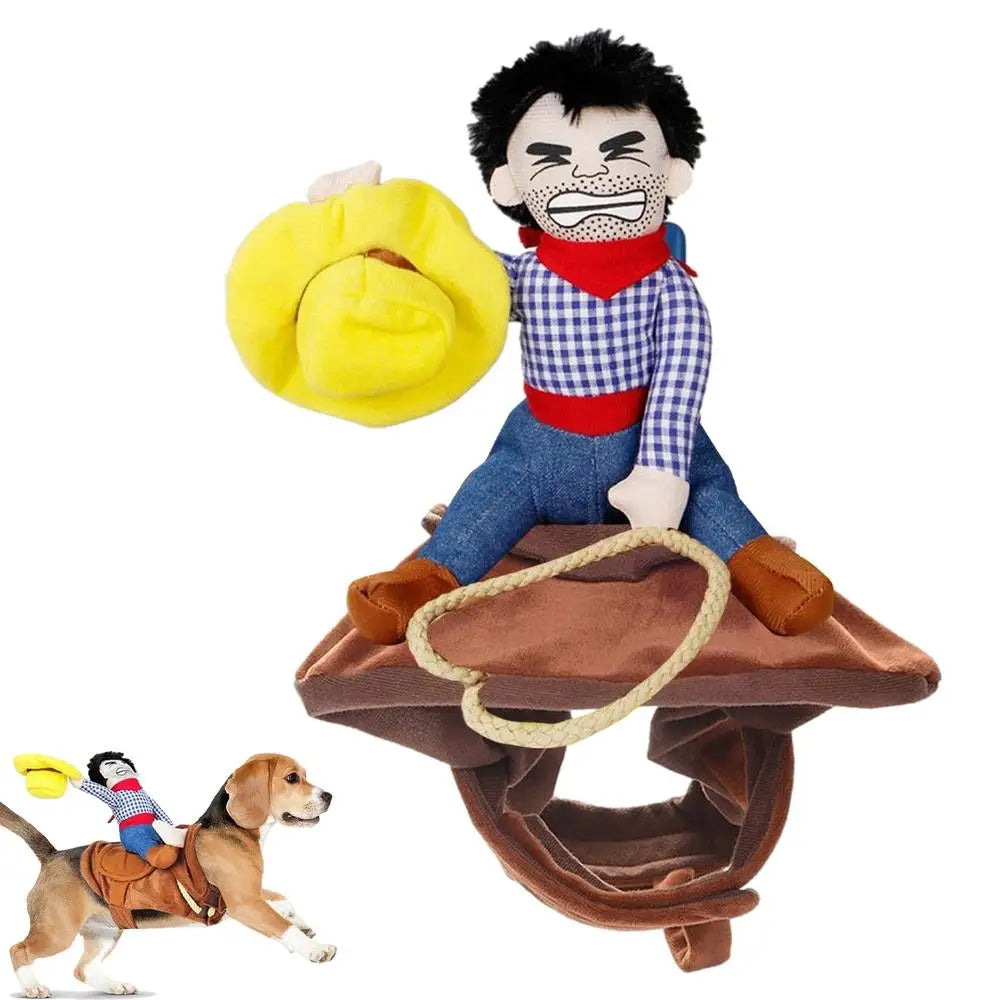 Dog Cowboy Outfit Ventilate Dog Cowboy Costume With Loop Fasteners Dog Halloween Costumes For Pugs Maltese Jack Russell Terrier