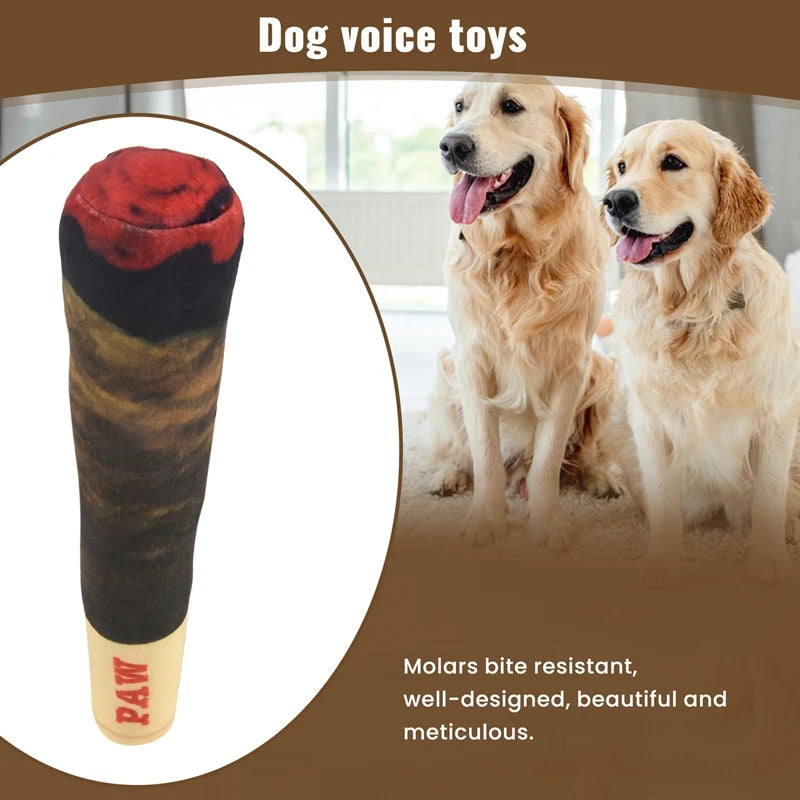 Funny Dog Toys Plush Squeaky Toys For Medium, Small - Cool Stuffed Cute Gifts For Dog Birthday