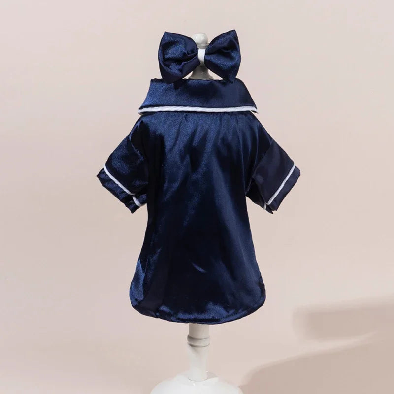 Pet Pajamas Dog Costume Teddy Retriever Clothes Cat Apparel  Dogs Shirts Small Medium Dog Clothes Spring Summer Puppy Clothing